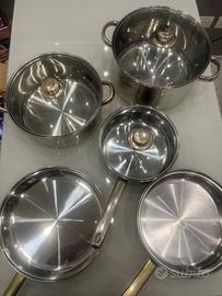 Batteria pentole Acciao 18 / 8