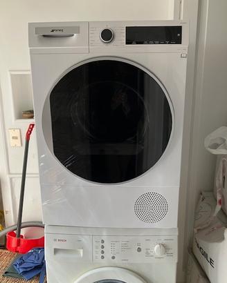 Asciugatrice SMEG Modello DT393PIT portata 9 kg.