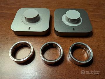 Oura Ring 4 mis. 10 3 anelli + 2 charger