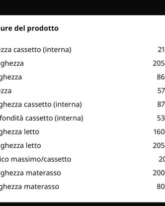 Letto + Armadio ( vendibile anche singolarmente)