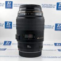 CANON EF 100 mm f2.8 MACRO + GARANZIA USATO