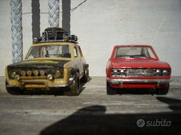 LOTTO : Fiat 128 rally e fiat 128 coupè Mebetoys