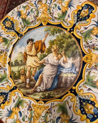 Piatti in maiolica