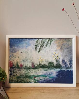 quadro, fatto a mano. oltre il cuore 