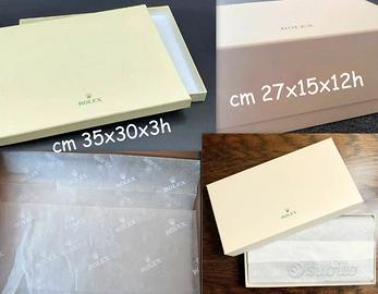 Scatole ROLEX per Accessori. Nuove. In 2 misure