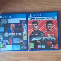 Fifa 2021, Formula 1 2020 per Playstation 5 e 4