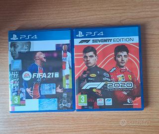 Fifa 2021, Formula 1 2020 per Playstation 5 e 4