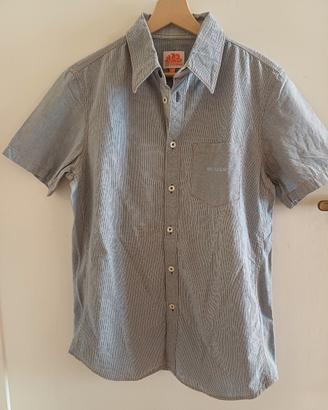 sundek camicia mezze maniche 100% cotone tg s