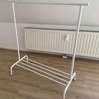 Stand appendiabiti Ikea Rigga bianco originale