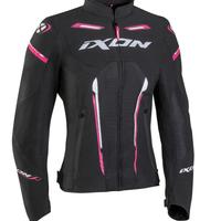 Giacca moto donna Ixon STRIKER AIR Nero Bianco Fuc