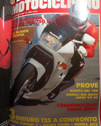 Rivista MOTOCICLISMO numero 4 del 1986