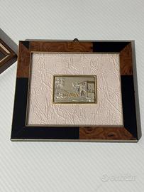 Bassorilievo in lamina d’argento 925