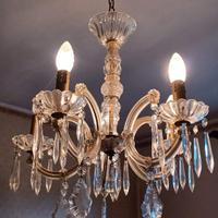 Lampadario stile Marie-Therese anno1950