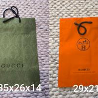 Sacchetti di carta (buste) firmati