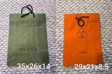 Sacchetti di carta (buste) firmati