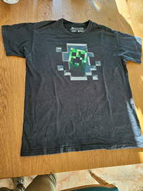 Maglia Minecraft originale bambino/ragazzo tg M