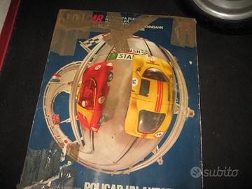 pista slot car POLICAR vintage  cod A3.