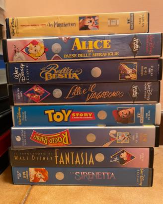Lotto 8 VHS Disney