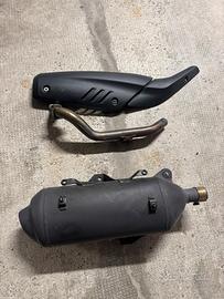 Marmitta piaggio berverly 300 / 350