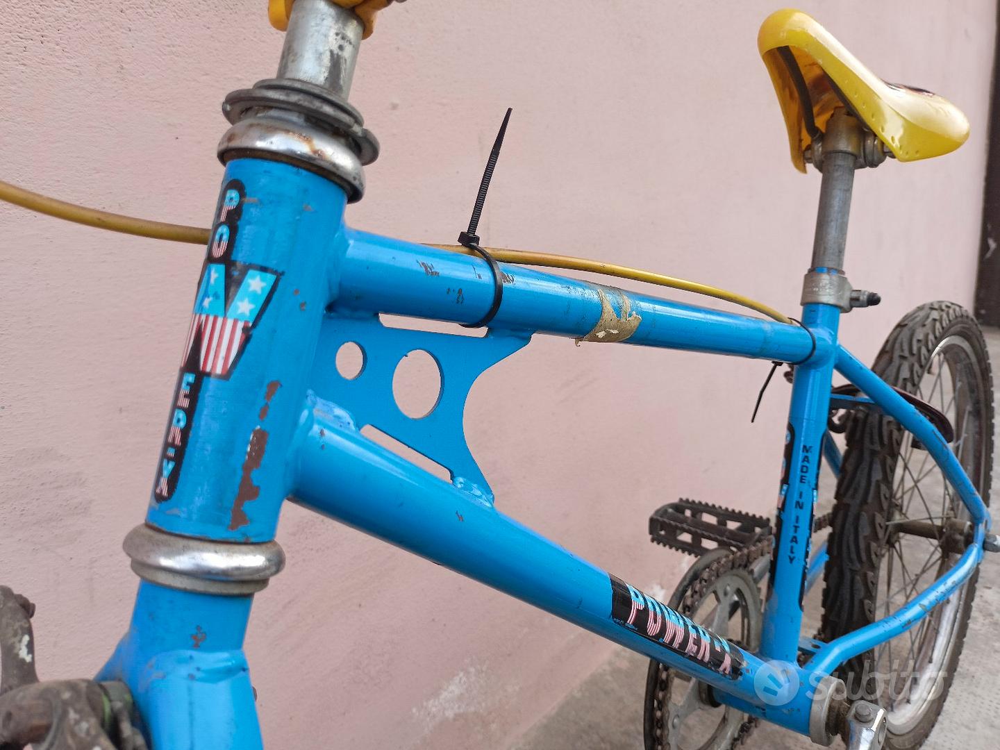 Decalcomanie Powerlite Per Bici BMX Vecchia Scuola – Telaio O Forcella, Rosso (coppia)
