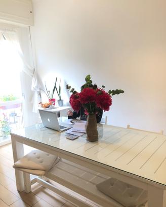 Tavolo con panche 180 x 90cm