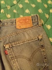 5 paia Jeans Uomo Levi's 501 e Avirex anni 80-90