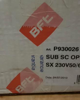 Operatore oleodinamico bft