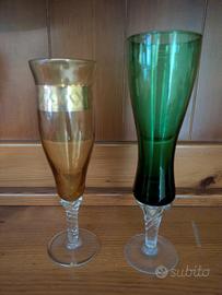 bicchieri vintage anni '60