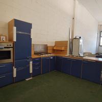 Cucina blu cobalto Giomo