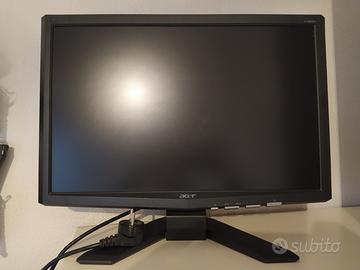MONITOR Acer x193w(19") + CAVI (alimentazione+VGA)