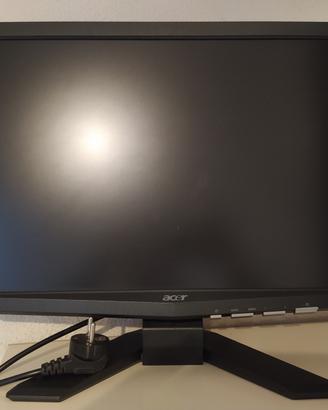MONITOR Acer x193w(19") + CAVI (alimentazione+VGA)
