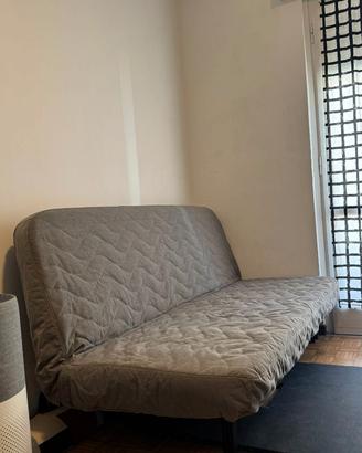 Divano letto IKEA a 3 posti con materasso