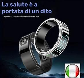 smart ring anello inteligente argento. 8 mm 
