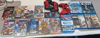Giochi switch, PS4, PS5 e accessori