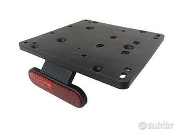 Supporto Porta targa nero PIAGGIO HPE BEVERLY MP3