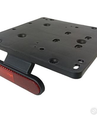 Supporto Porta targa nero PIAGGIO HPE BEVERLY MP3