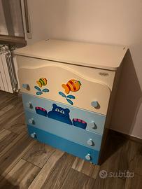 Fasciatoio AZUR - 4 Cassetti