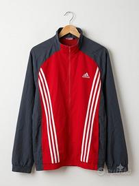 Giacca / Tracktop Adidas Vintage Red & Grey