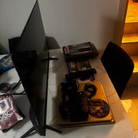 Ps4+tv +giochi e jostik