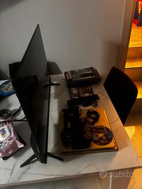 Ps4+tv +giochi e jostik