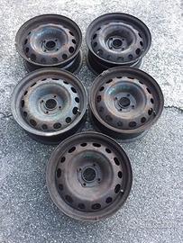 Cerchi ferro Citroen Berlingo 2008 15 pollici n.4