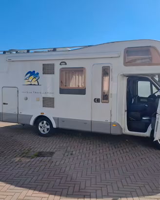 Camper knaus con gancio traino