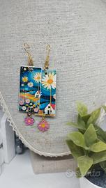 orecchini bijoux pendant Super leggeri artigianali