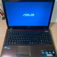 Asus pc portatile intel i7 ram 4gb hd 500gb