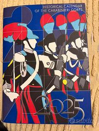 Calendario Arma Carabinieri 2025 in Inglese.
