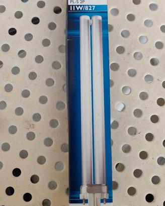 Lampadina fluorescente pl-s g23 Luce calda 11w