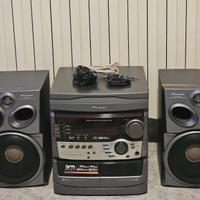 Stereo Hi-Fi Pioneer XR-A330 con Casse Originali