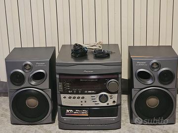 Stereo Hi-Fi Pioneer XR-A330 con Casse Originali