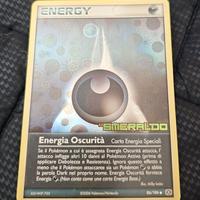 Energia Oscurità 86/106 Ex Smeraldo Carta Pokemon