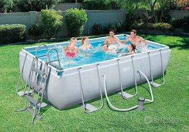 Piscina Power Steel Frame Rettangolare